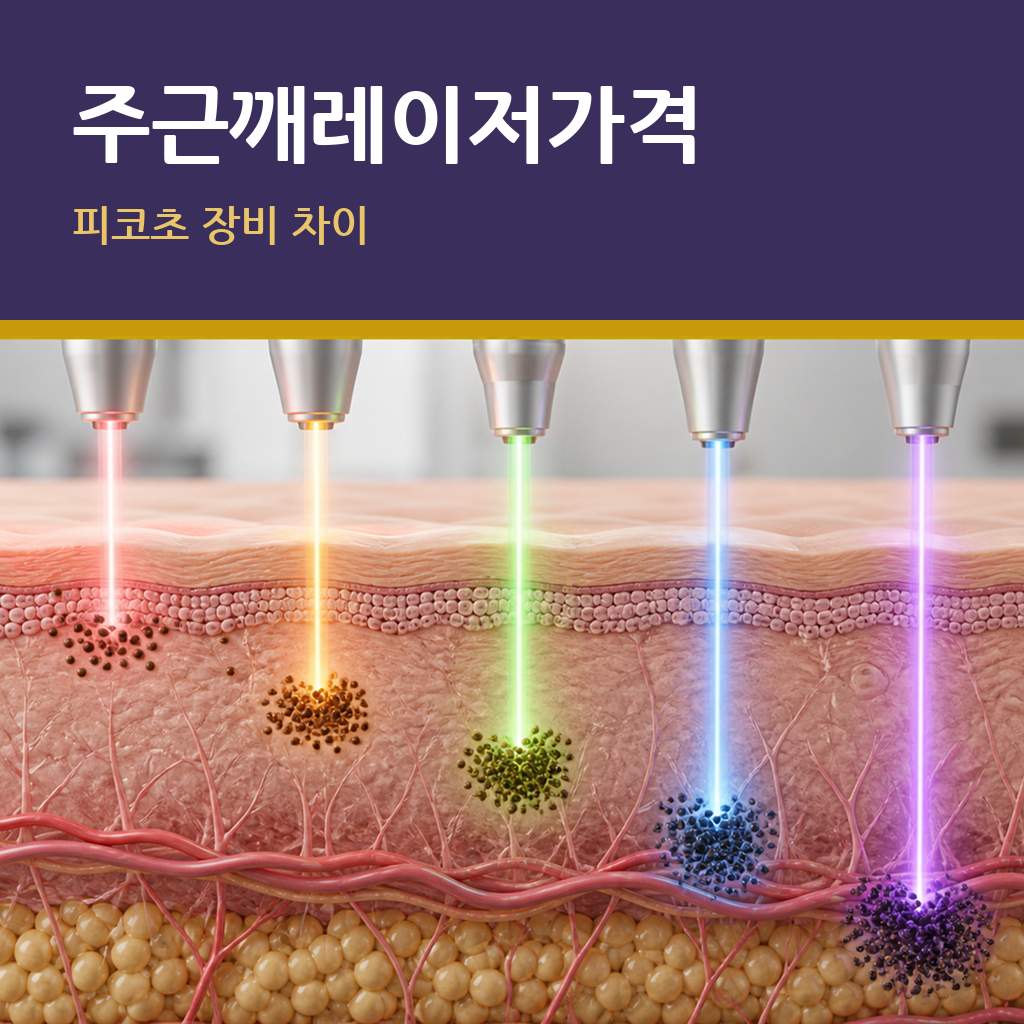 주근깨레이저가격 비교 전에 알아두는 피코초 장비별 차이점