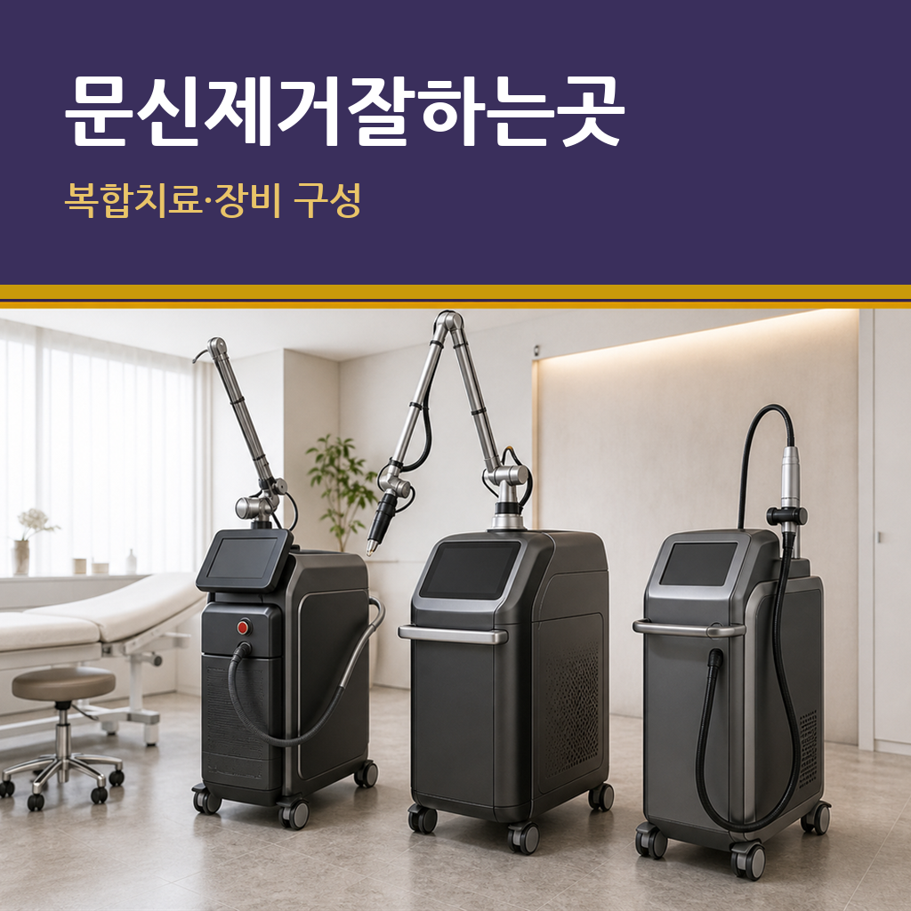 문신제거잘하는곳 고를 때 참고할 복합치료 방식과 장비 구성 기준